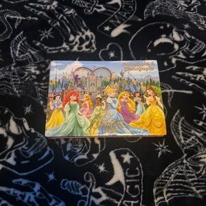 Filled In Disney Autograph Book Disneyland Princesses. 2013